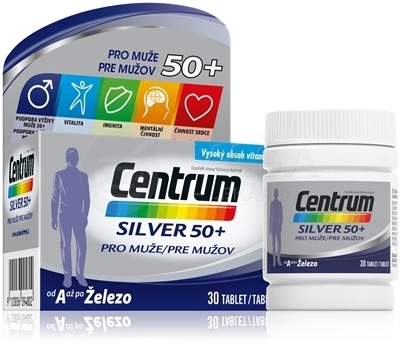 Centrum Silver 50+ Pre mužov Multivitamín