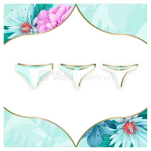 Discreet Waterlilly Multiform Intímky z priedušného materiálu