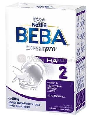 Beba Expert pro HA 2 Následná mliečna výživa (od ukončeného 6. mesiaca)