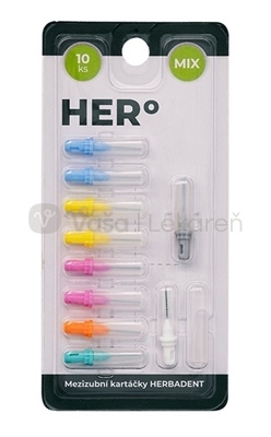 Herbadent HERo Electra Medzizubná kefka Mix