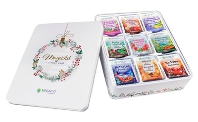 Megafyt Magická kolekcia čajov v plechovej krabici