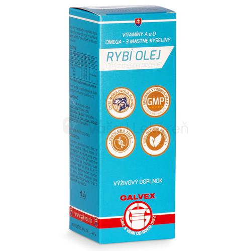 Galvex Rybí olej Olej z treščej pečene