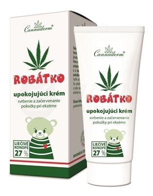 Cannaderm Robátko Upokojujúci krém pri svrbení pokožky