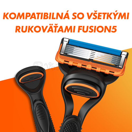 Gillette Fusion5 Pánske náhradné holiace hlavice