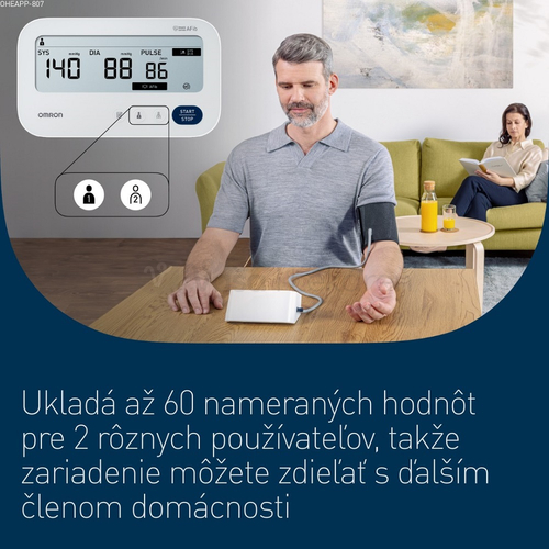OMRON M3 Comfort AFib Digitálny tlakomer na rameno