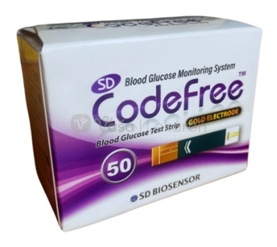 Testovacie prúžky ku glukomeru SD CodeFree