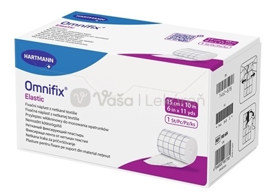Omnifix Elastic Hypoalergénna fixačná náplasť z netkaného textilu (15 cm x 10 m)
