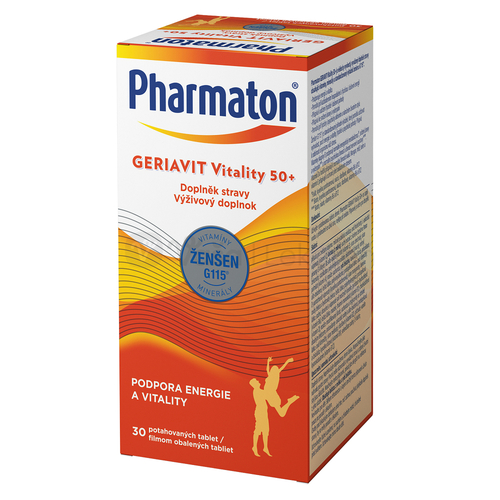 Pharmaton Geriavit Vitality 50+