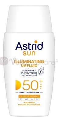 Astrid Sun Ultraľahký pleťový fluid na opaľovanie SPF50+