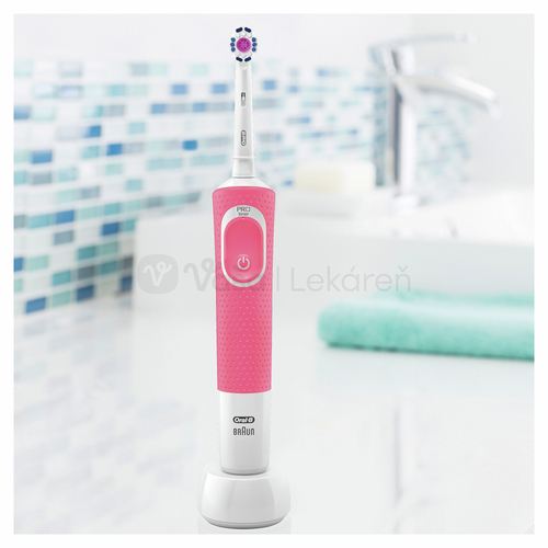 Oral-B Vitality 100 3D White Pink
