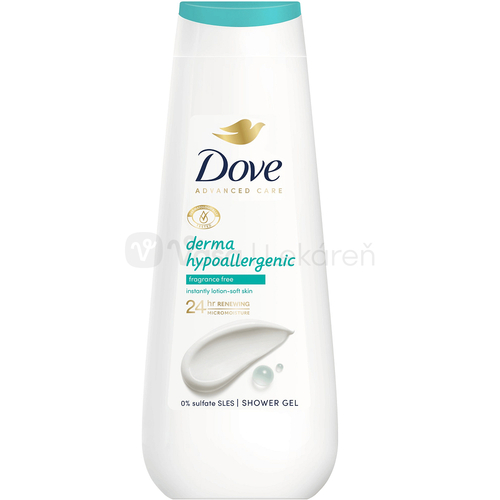 Dove Derma Hypoallergenic Sprchový gél