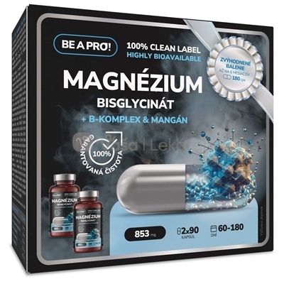 Be a Pro! Magnézium Bisglycinát (Dvojbalenie)