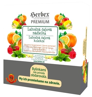 Herbex Lahodná čajová nádielka (Darčekové balenie čajov)