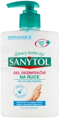 Sanytol Dezinfekčný gél na ruky pre citlivú pokožku