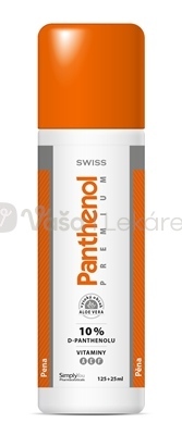 Swiss Panthenol 10% Premium Regeneračná pena s aloe vera