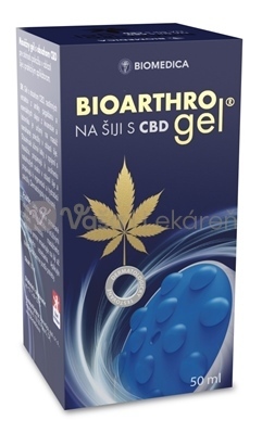 Biomedica Bioarthro Gél na šiju s CBD