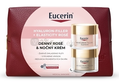 Eucerin Hyaluron-Filler + Elasticity Rosé (Vianočná darčeková kazeta)