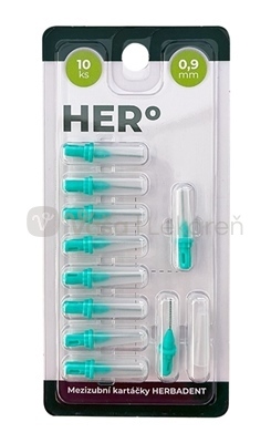 Herbadent HERo Electra Medzizubná kefka 0,9 mm (zelená)