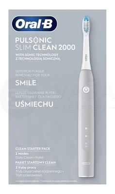 Oral-B Pulsonic Slim Clean 2000 Silver