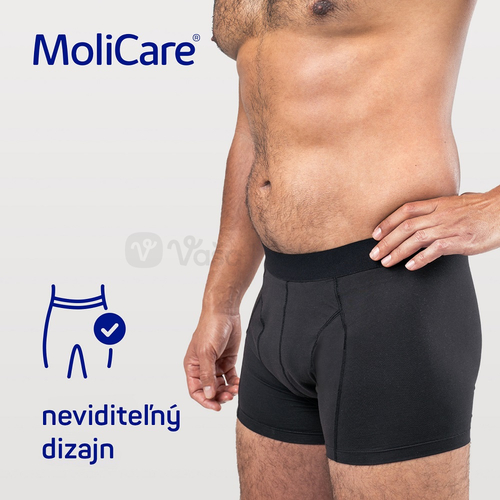 MoliCare Men M Absorpčná prateľná spodná bielizeň pre mužov