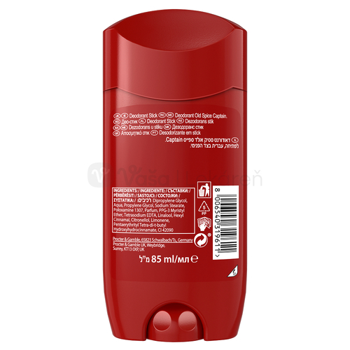 Old Spice Captain Tuhý deodorant pre mužov