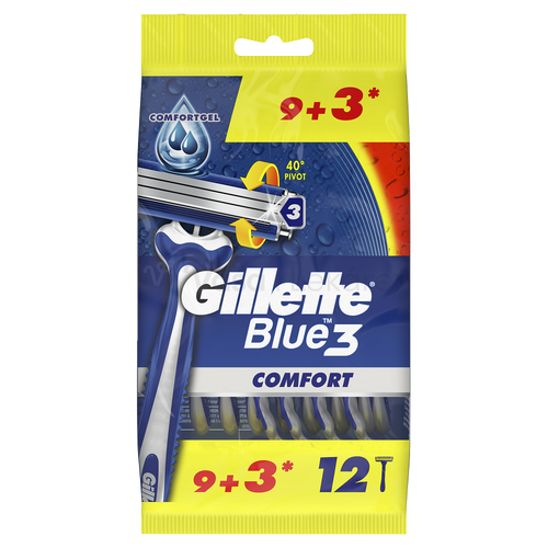 Gillette Blue3 Comfort Pánske jednorazové žiletky