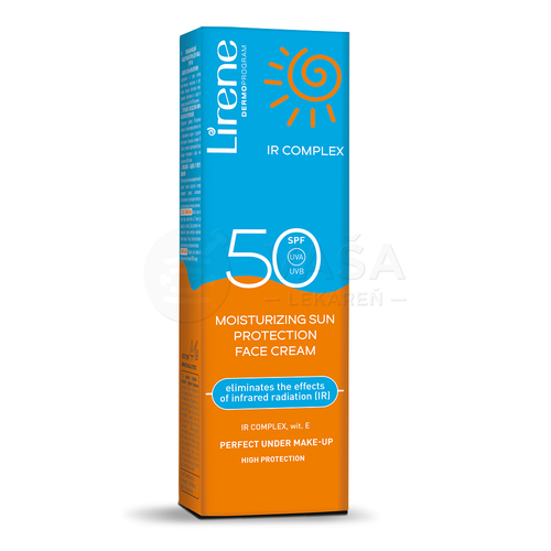 Lirene Sun Care Hydratačný krém na opaľovanie na tvár SPF50