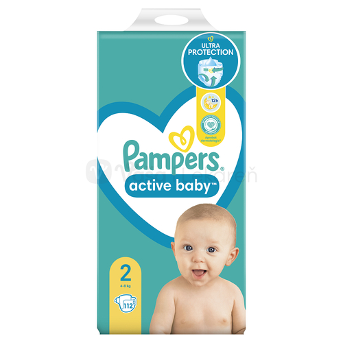 Pampers Active Baby 2 Detské plienky (4 - 8 kg)