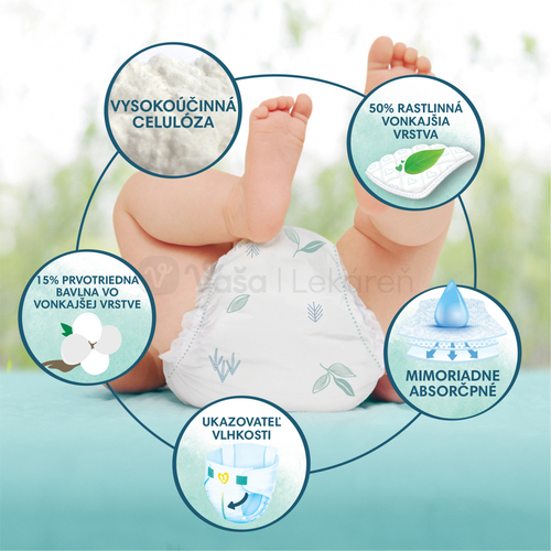 Pampers Harmonie Magic Paper 3 Detské plienky (6-10 kg)