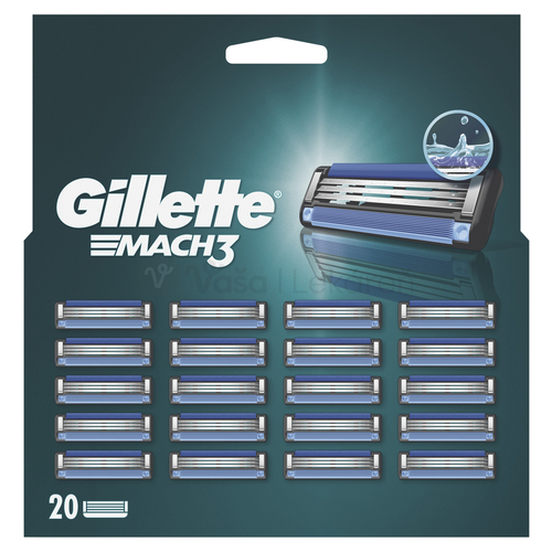 Gillette Mach3 Pánske náhradné holiace hlavice