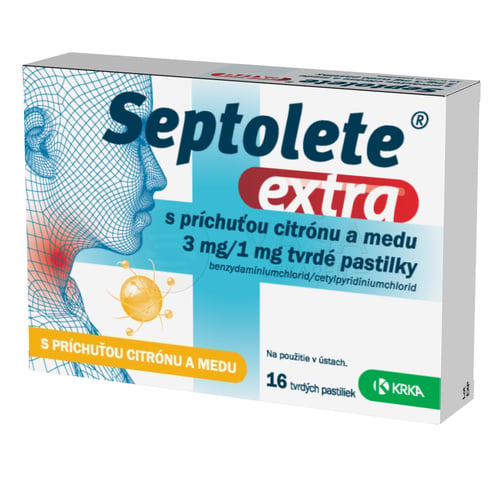 Septolete Extra Citrón a med