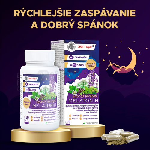 Barny's HypnoX KompleX Melatonín