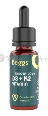 Beggs Vitamín D3 + K2