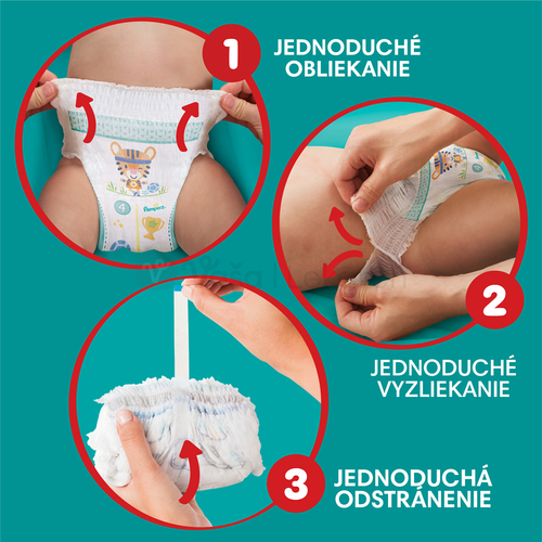 Pampers Pants 4 Detské plienkové nohavičky (9-15 kg)