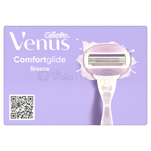 Gillette Venus Comfortglide Breeze Dámsky holiaci strojček + náhradné hlavice