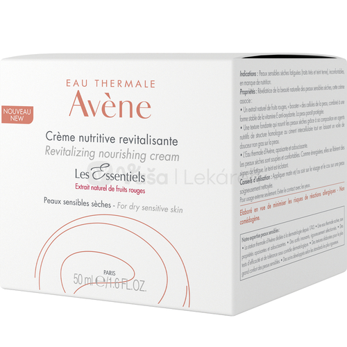 Avene Revitalizačný výživný krém na suchú citlivú pleť