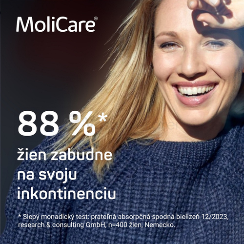 MoliCare Lady M Absorpčná prateľná spodná bielizeň pre ženy