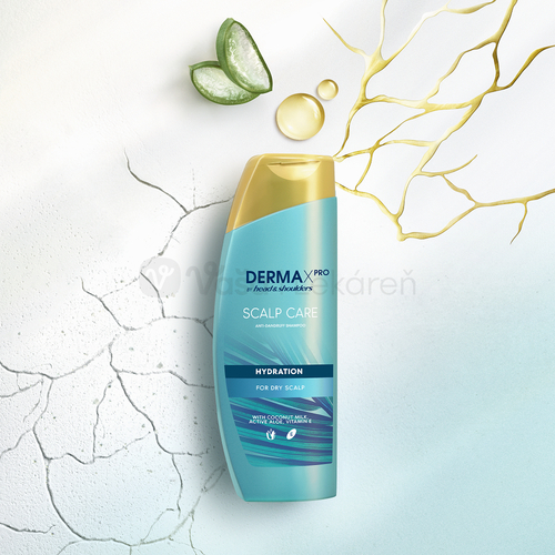 DERMAxPRO by Head & Shoulders Hydratačný šampón proti lupinám na suchú pokožku hlavy