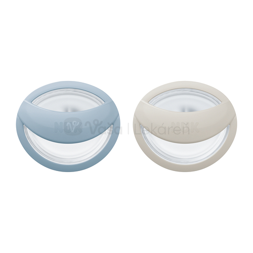 NUK MommyFeel Silikónový cumlík v boxe (0-9 mesiacov), rôzne farby