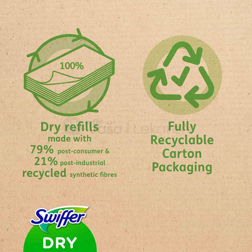 Swiffer Dry Náhradné suché handričky na mop