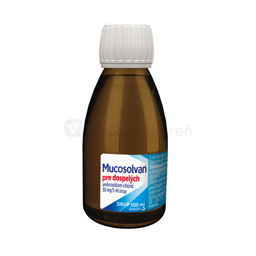 Mucosolvan Sirup pre dospelých