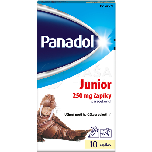 Panadol Junior 250 mg čapíky od 15kg+