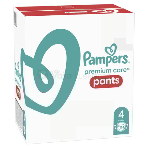 Pampers Premium Care Pants 4 Detské plienkové nohavičky (9-15 kg)
