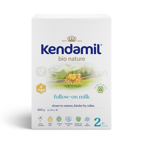 Kendamil BIO Nature 2 HMO+ Následná mliečna dojčenská výživa (od ukončeného 6. mesiaca)