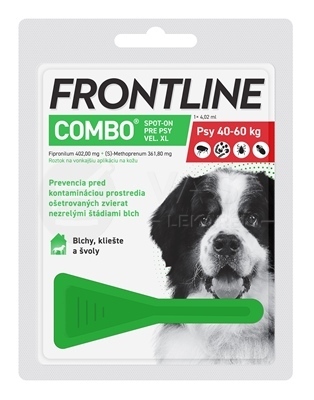 FRONTLINE Combo Spot-On pre psy XL (40-60 kg)
