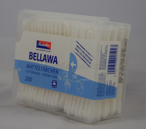 Bellawa Vatové tyčinky v plastovej krabičke