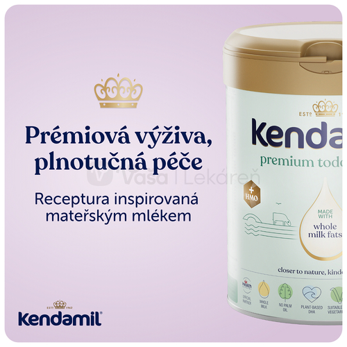 Kendamil Premium 3 HMO+ Mliečna výživa malých detí (od ukončeného 12. mesiaca)