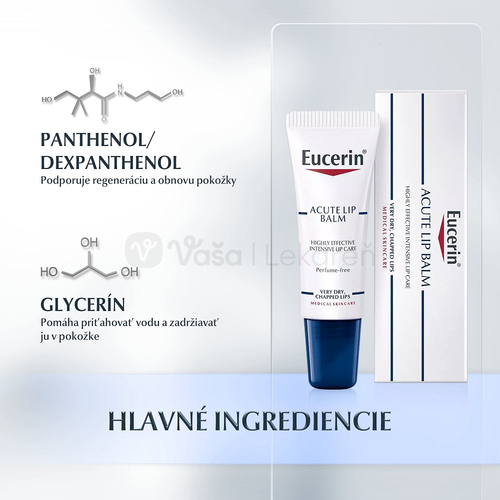 Eucerin Acute Lip Balm Balzam na extrémne suché pery