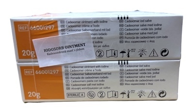 Iodosorb Antimikrobiálna masť s jódkadexomérom