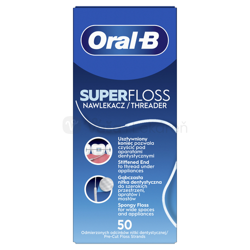 Oral-B Super Floss Mint Dentálna niť